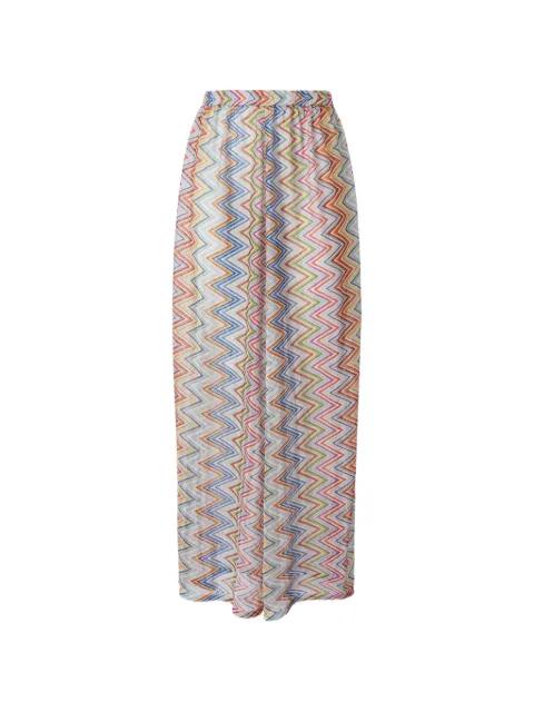 zigzag-knit trousers by MISSONI