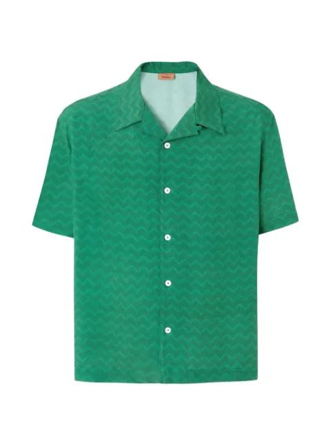zigzag-patterm shirt by MISSONI