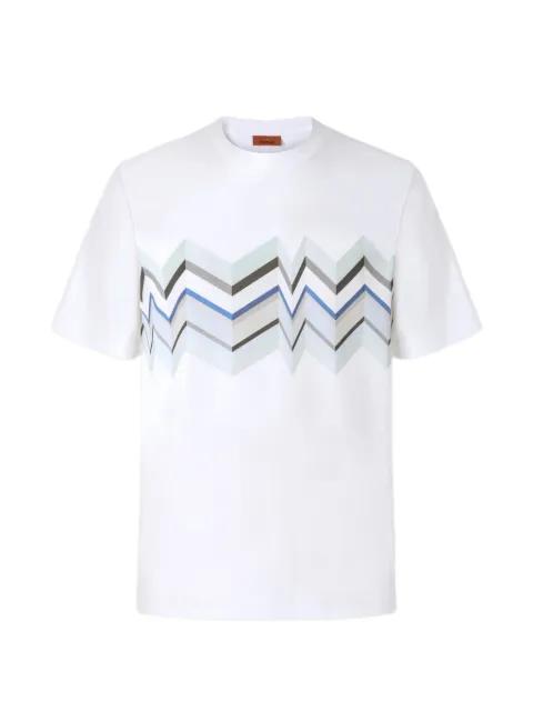 zigzag pattern T-shirt by MISSONI