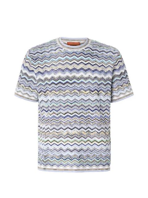zigzag pattern T-shirt by MISSONI