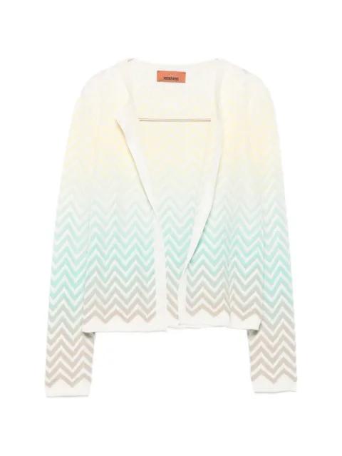 zigzag-pattern cardigan by MISSONI