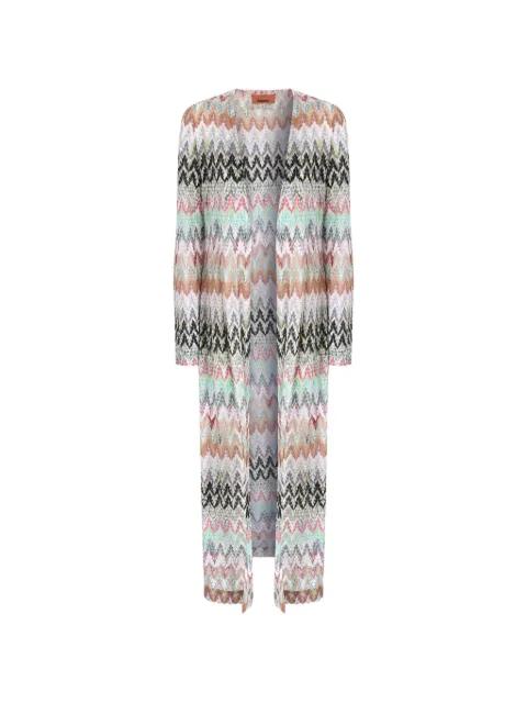 zigzag pattern coat by MISSONI