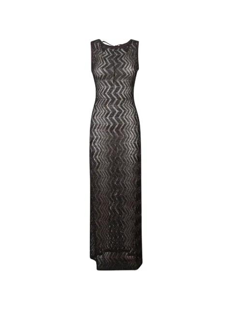 zigzag-pattern maxi dress by MISSONI
