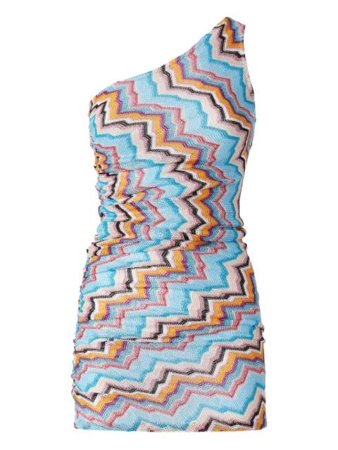 zigzag-pattern mini dress by MISSONI