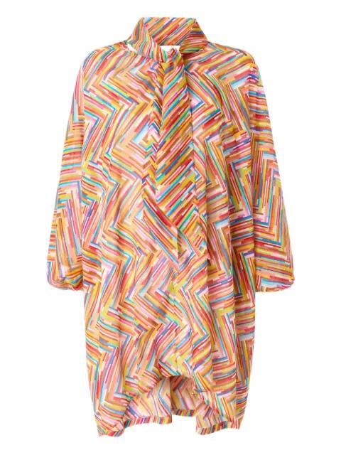 zigzag-pattern mini dress by MISSONI