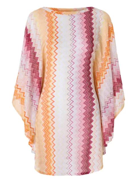 zigzag-pattern mini dress by MISSONI
