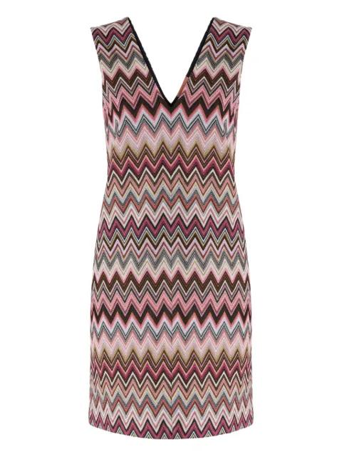 zigzag-pattern mini dress by MISSONI
