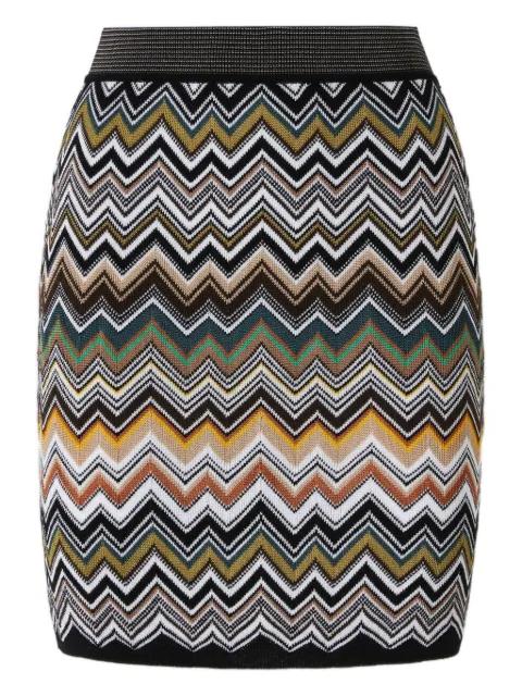 zigzag-pattern mini skirt by MISSONI