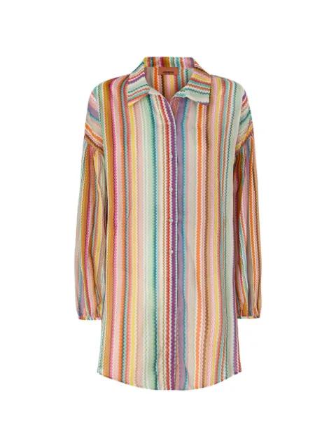 zigzag-pattern shirt by MISSONI