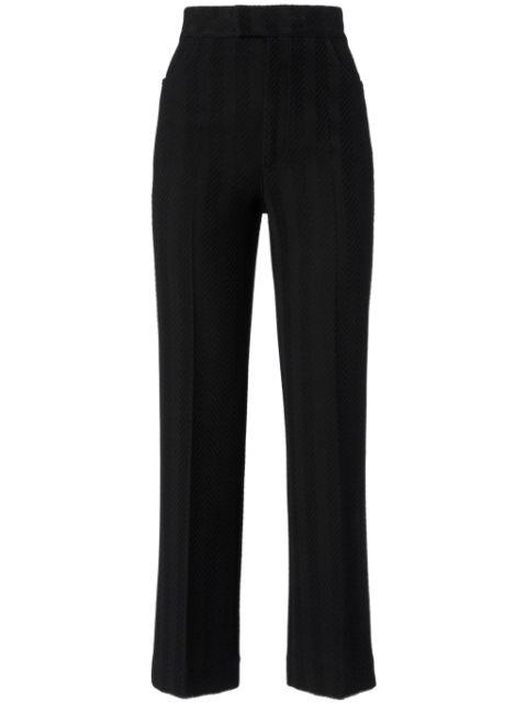 zigzag-pattern straight trousers by MISSONI