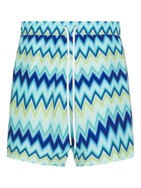 zigzag-pattern swim short by MISSONI