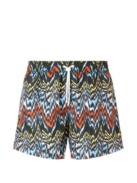 zigzag-pattern swim shorts by MISSONI