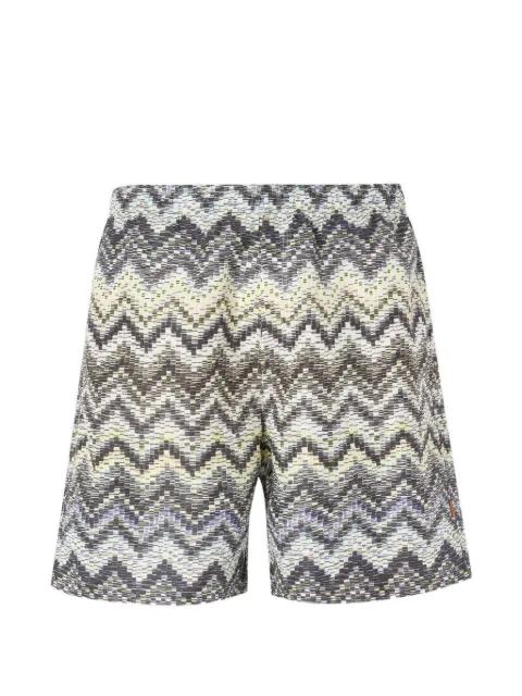 zigzag-pattern swim shorts by MISSONI
