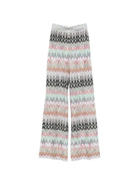 zigzag-pattern trousers by MISSONI
