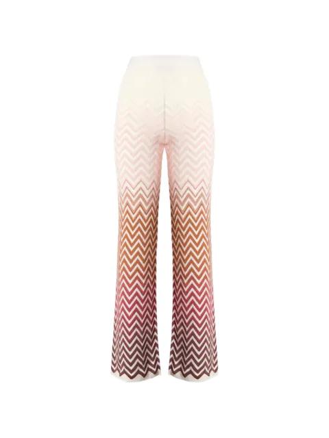 zigzag-patterned trousers by MISSONI