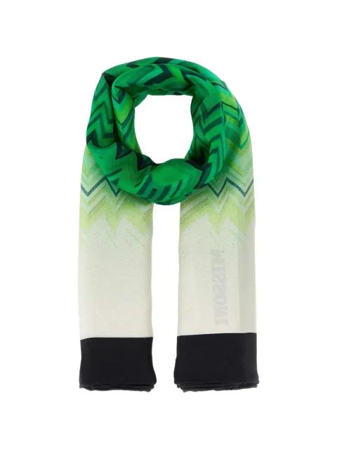zigzag-print scarf by MISSONI