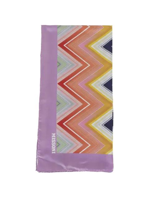 zigzag-print scarf by MISSONI