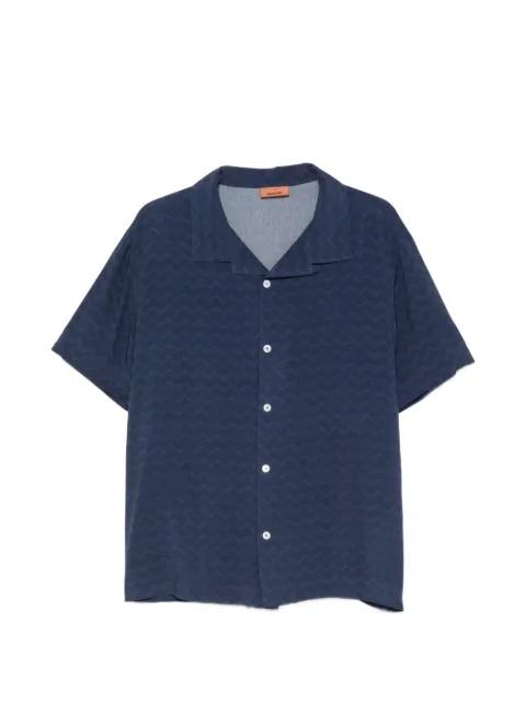 zigzag-print shirt by MISSONI