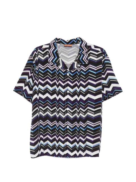 zigzag-print shirt by MISSONI