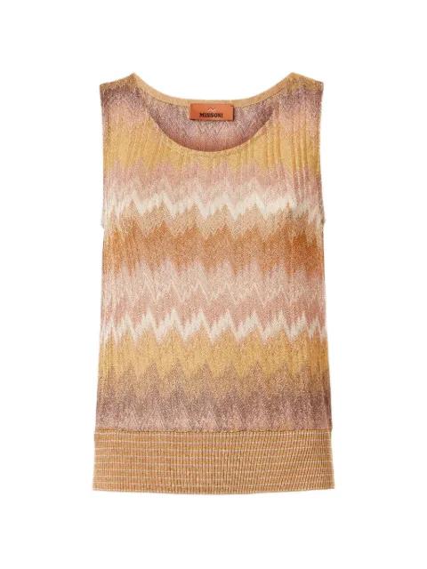 zigzag top by MISSONI