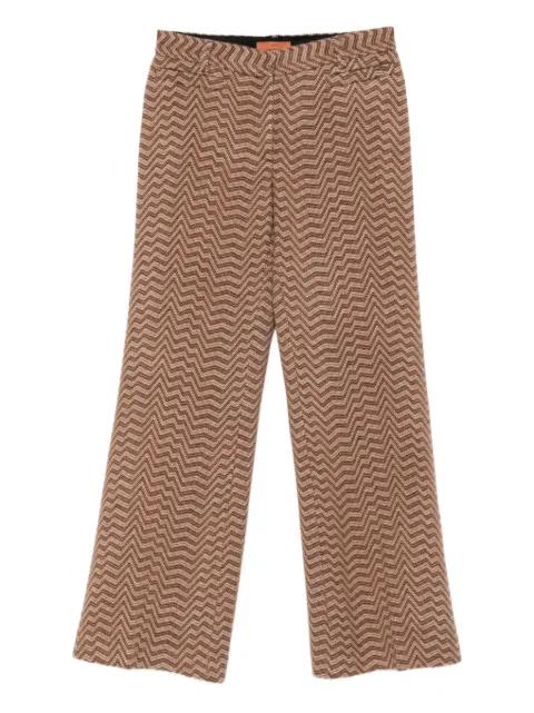zigzag trousers by MISSONI