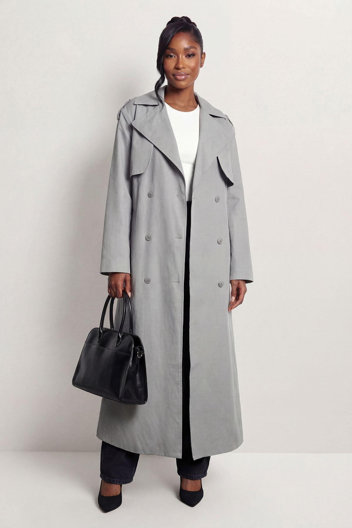 Tailored Maxi Trench Coat by MISSPAP