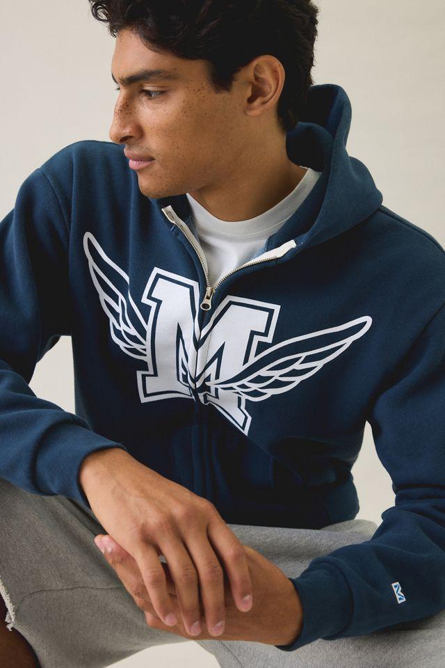 Misters M-Wing Graphic Zip-Up Hoodie Sweatshirt by MISTERS
