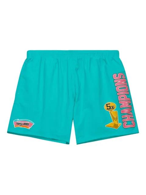 Antonio Spurs 5x Champions Heritage shorts by MITCHELL&NESS