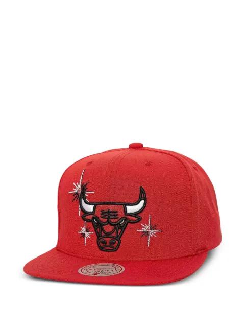 Chicago Bulls embroidered starlight snapback cap by MITCHELL&NESS
