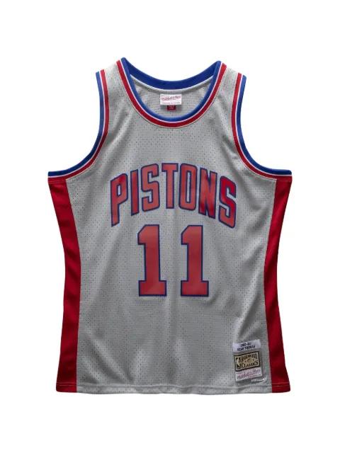 Detroit Pistons 82 Isiah Thomas jersey by MITCHELL&NESS