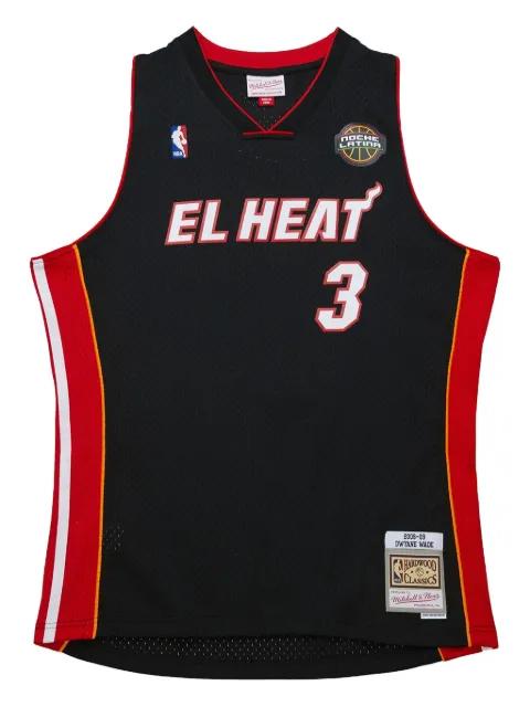 Dwyane Wade Miami Heat 2008-09 jersey by MITCHELL&NESS