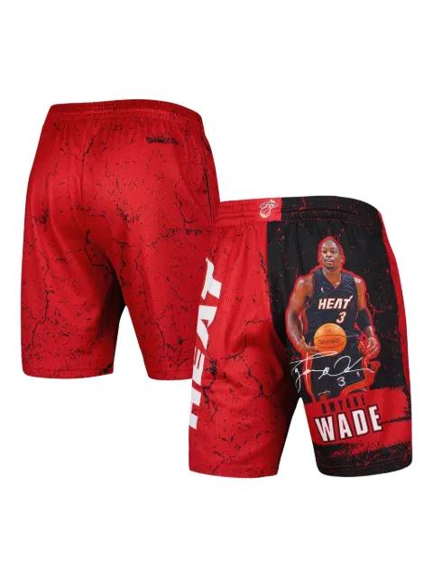 Dwyane Wade Miami Heat Hardwood Classics shorts by MITCHELL&NESS