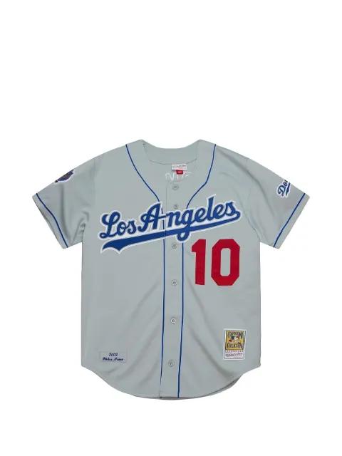 Hideo Nomo Los Angeles Dodgers Gray 2002 jersey by MITCHELL&NESS
