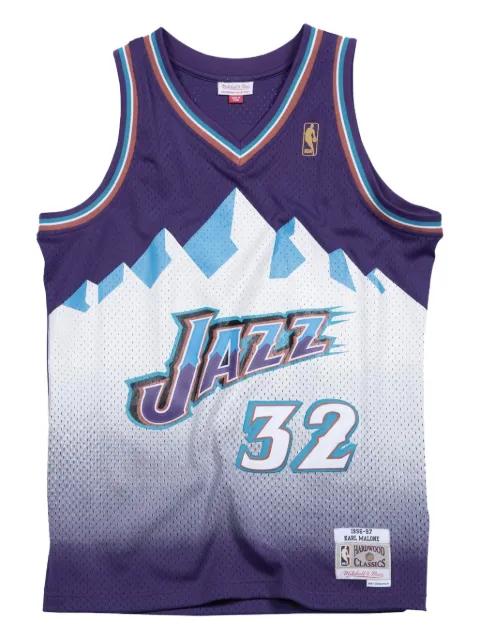 Karl Malone NBA Utah Jazz 1996 Road Swingman tank top by MITCHELL&NESS