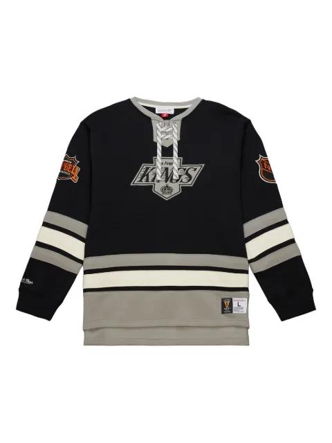 Los Angeles Kings Black Lace-Up pullover by MITCHELL&NESS