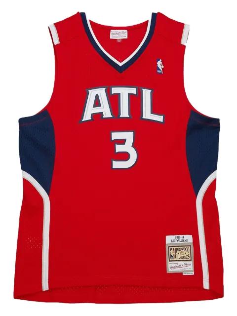 Lou Williams Atlanta Hawks 2013-14 jersey by MITCHELL&NESS