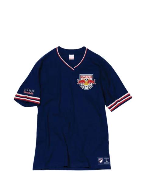 MLS Overtime Win V-neck striped T-shirt by MITCHELL&NESS