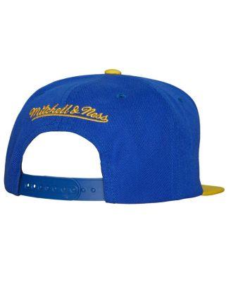 Men's Navy, Gold North Carolina A&T Aggies 2-Tone 2.0 Snapback Hat by MITCHELL&NESS