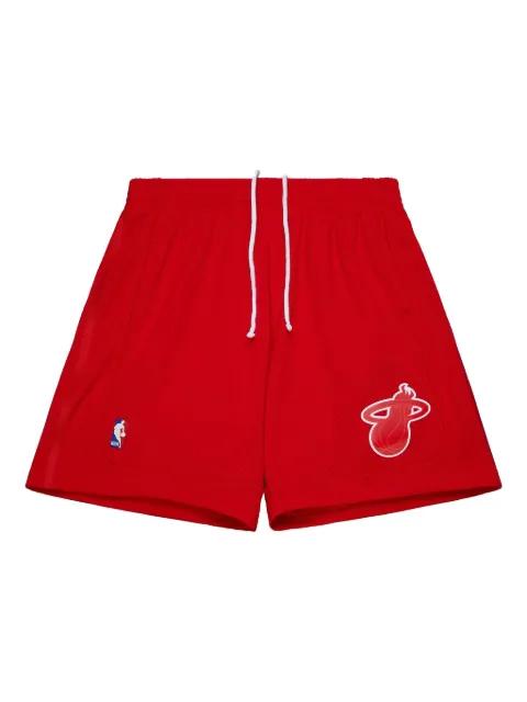 Miami Heat Red 2012 shorts by MITCHELL&NESS