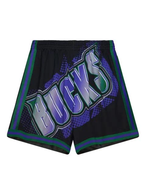 Milwaukee Bucks Big Face shorts by MITCHELL&NESS