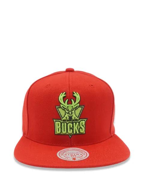 Milwaukee Bucks NBA Hardwood Classics Reverse Candy Apple snapback cap by MITCHELL&NESS Milwaukee Bucks NBA Hardwood Classics Reverse Candy Apple snapback cap by MITCHELL&NESS