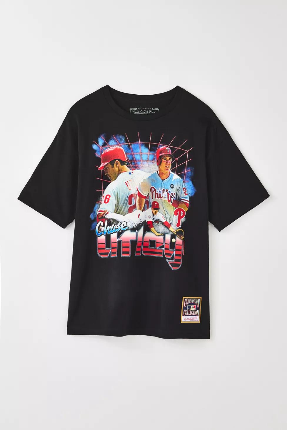 Mitchell & Ness MLB Legends Philadelphia Phillies Chase Utley Graphic Tee by MITCHELL&NESS
