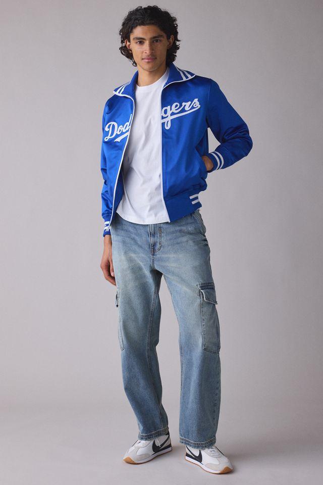 Mitchell & Ness MLB Los Angeles Dodgers Authentic Satin Varsity Jacket by MITCHELL&NESS
