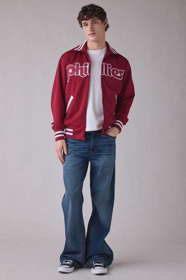 Mitchell & Ness MLB Philadelphia Phillies Playoff Win Track Jacket by MITCHELL&NESS