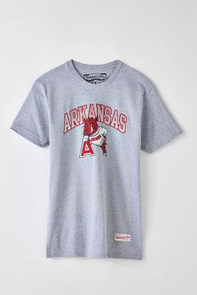 Mitchell & Ness NCAA University Of Arkansas Arch Graphic Tee by MITCHELL&NESS