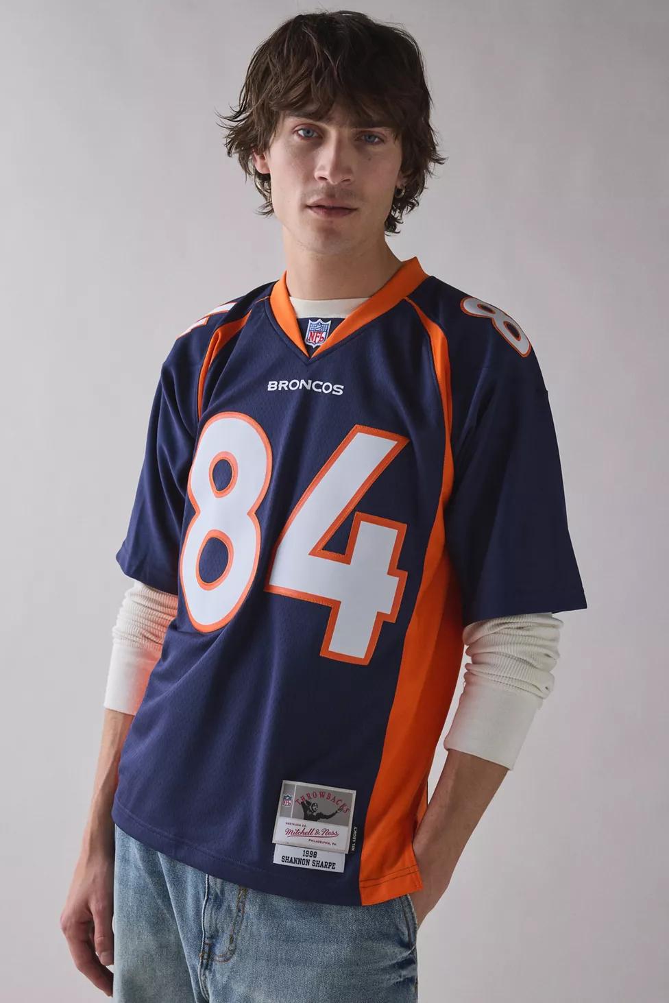 Mitchell & Ness NFL Denver Broncos 1988 Shannon Sharpe Football Jersey Tee by MITCHELL&NESS