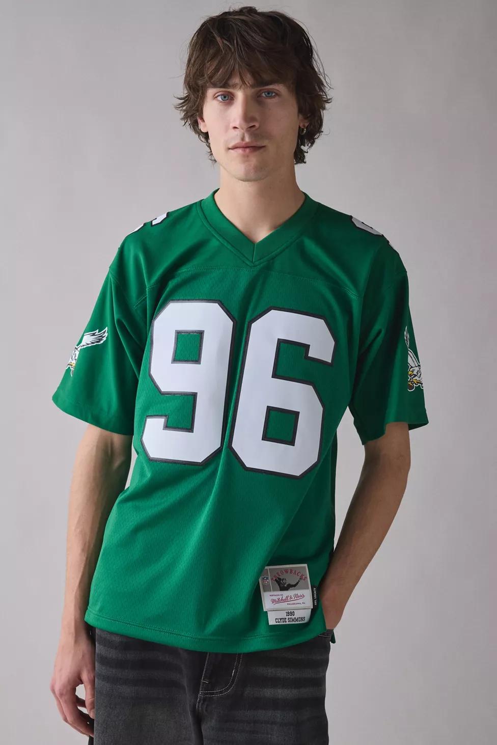 Mitchell & Ness NFL Philadelphia Eagles 1990 Clyde Simmons Football Jersey Tee by MITCHELL&NESS