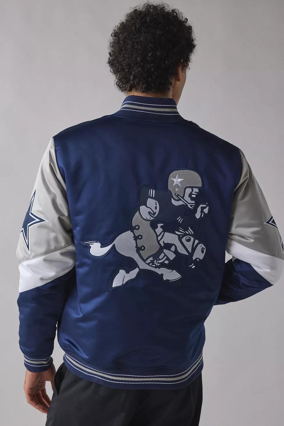 Mitchell & Ness NFL Throw It Back Varsity Jacket by MITCHELL&NESS
