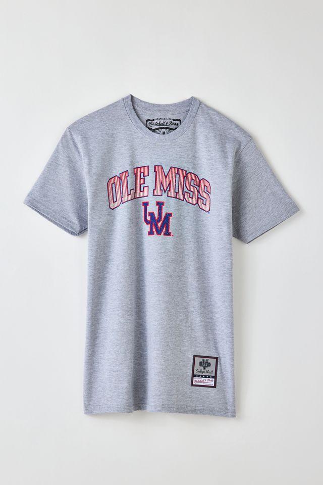 Mitchell & Ness University Of Mississippi Arch Graphic Tee by MITCHELL&NESS