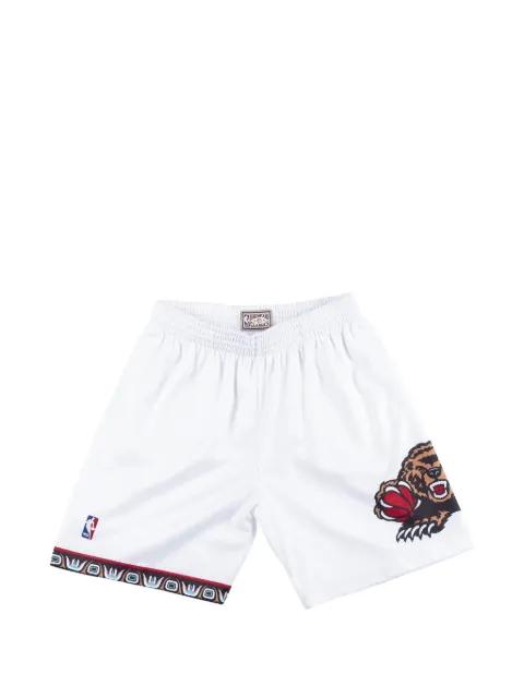 NBA "1998-99 Vancouver Grizzlies" graphic-pattern running shorts by MITCHELL&NESS